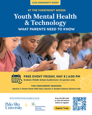 At the Forefront-Youth Mental Health-Flyer