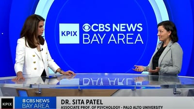 Dr. Sita Patel Featured in CBS News Bay Area Mental Health Special