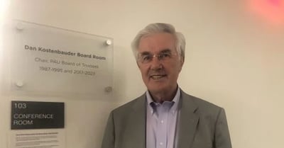 The Dan Kostenbauder Board Room at PAU’s Mountain View Campus