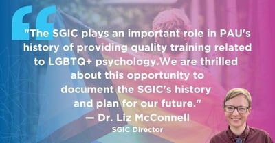 Sexual and Gender Identity Clinic (SGIC) at the Gronowski Center Receives Gift to Create Permanent Integrated Archive Repository