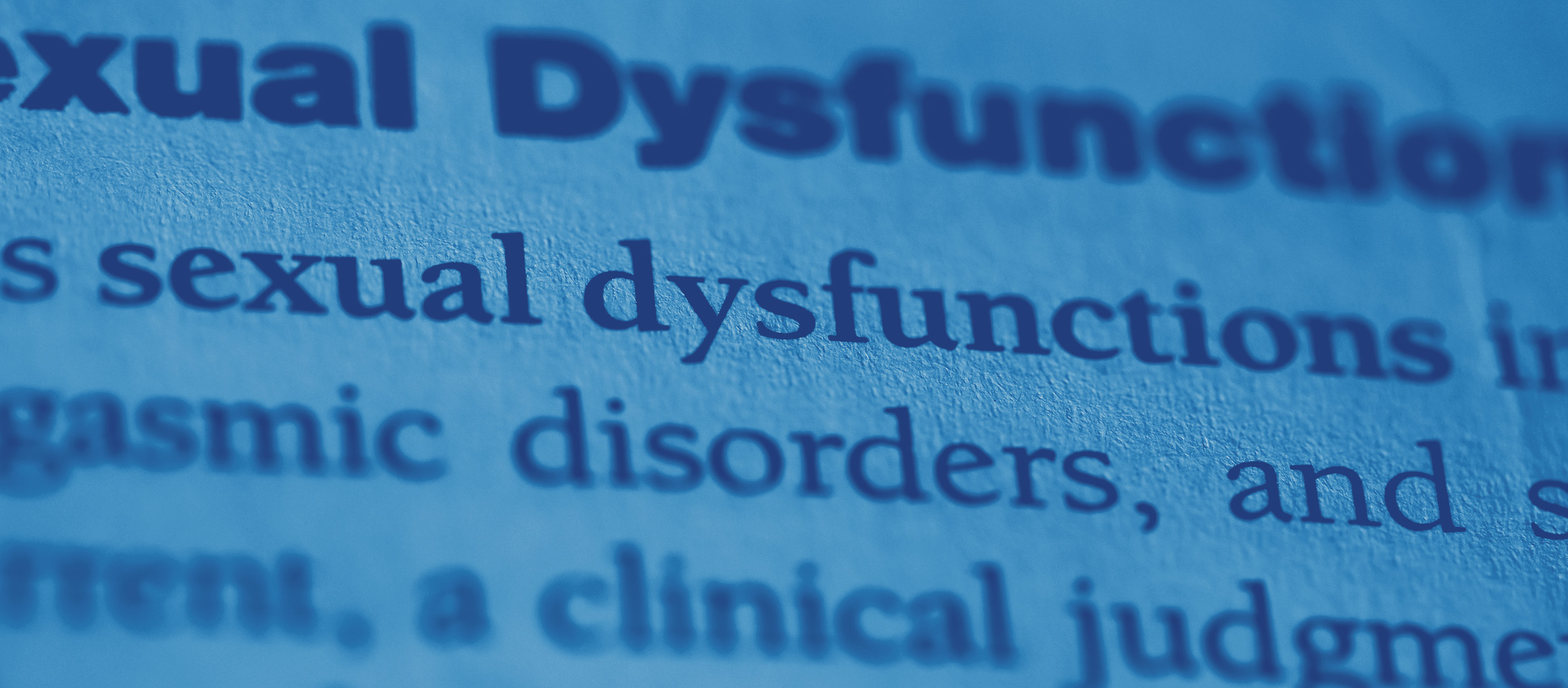 Sexual Dysfunction and Mental Health