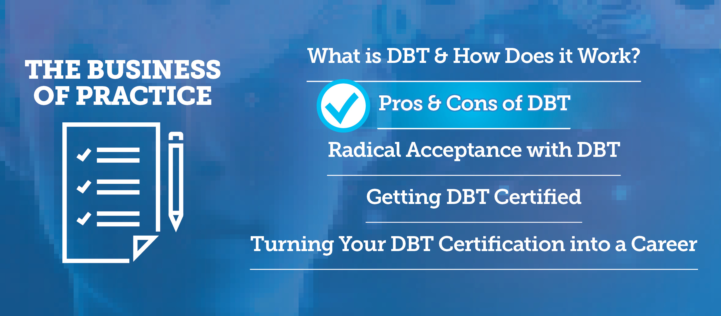 Pros and Cons of DBT Therapy