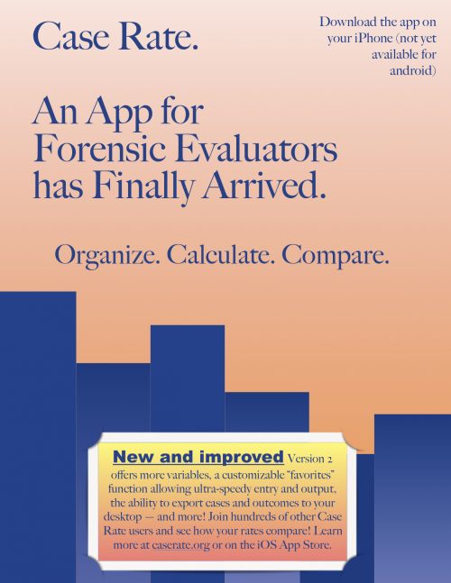 Case Rate – Organize, Calculate, Compare