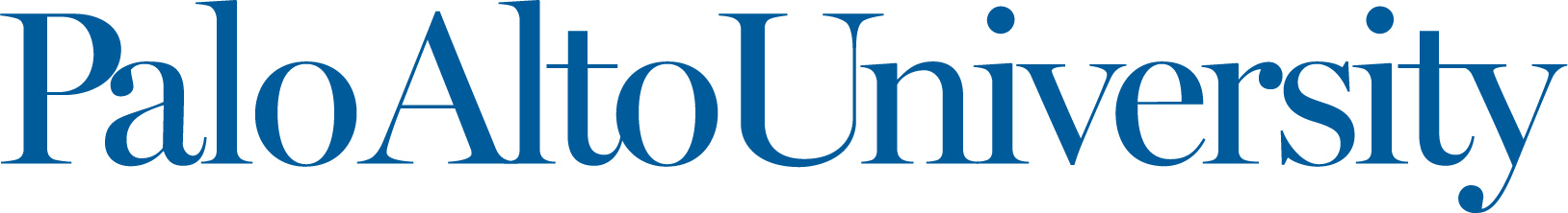 PAU horizontal logo blue no tagline