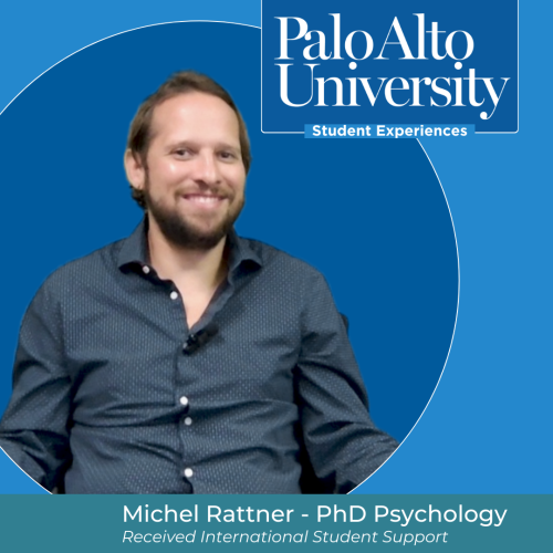 Michel Rattner - PhD Psychology Received International Student Support