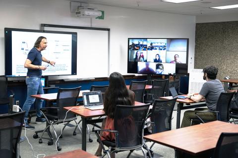 Students engaged in the MS in Psychology program at Palo Alto University.