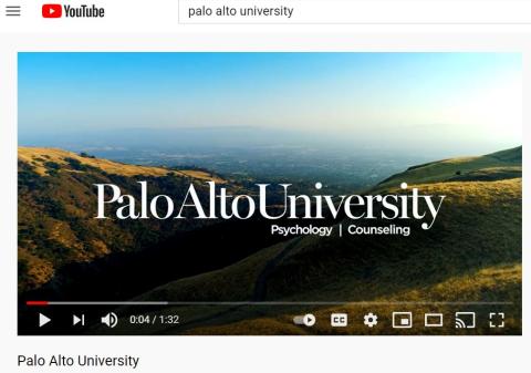 Palo Alto Brand Video on YouTube Link